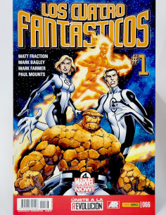 CÓMIC DE KIOSCO LOS CUATRO 4 FANTÁSTICOS 66 MARVEL PANINI...