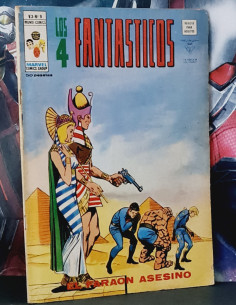LOS 4 FANTASTICOS 9 VOL III EL FARAON ASESINO NORMAL...