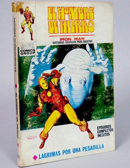 EL HOMBRE DE HIERRO 22 VERTICE USADO Y CELO CANTO
