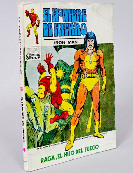 CÓMIC EL HOMBRE DE HIERRO 27 RAGA EL HIJO DEL FUEGO VERTICE MARVEL TACO NORMAL ESTADO