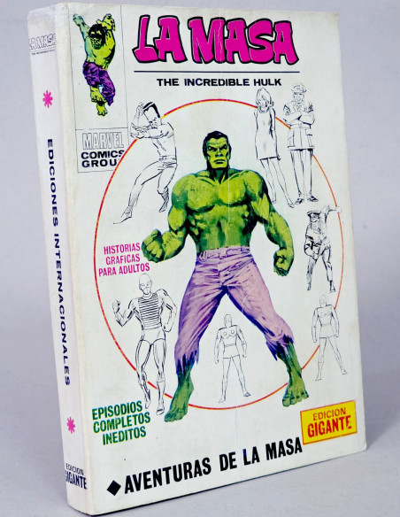 CÓMIC AVENTURAS DE LA MASA EDICIÓN GIGANTE VERTICE MARVEL TACO MUY BUEN ESTADO