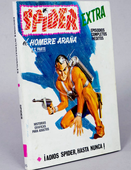 CÓMIC EXCELENTE SPIDER 26 ADIÓS SPIDER, HASTA NUNCA VERTICE FLEETWAY TACO EXTRA