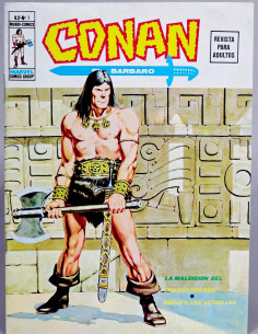 CÓMIC EXCELENTE CONAN 1 LA MALDICIÓN VOL.2 VERTICE MARVEL...