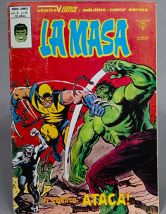 CÓMIC LA MASA 40 VOL.3 EN LOBATO ATACA VERTICE MARVEL...