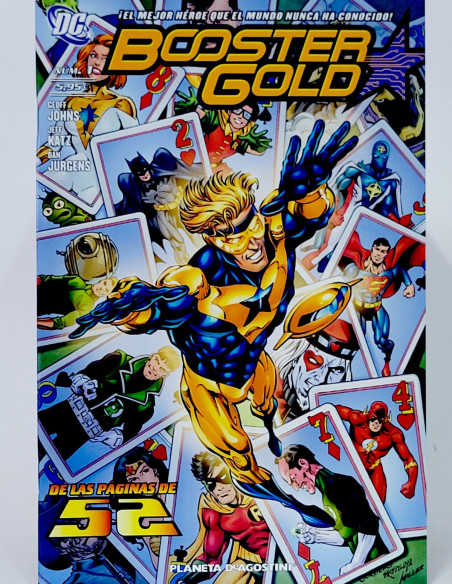 CÓMIC DE KIOSCO BOOSTER GOLD 1 DICIEMBRE 2008 DC PLANETA DEAGOSTINI GRAPA