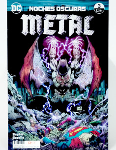 CÓMIC DE KIOSCO NOCHES OSCURAS METAL 3 DC ECC GRAPA
