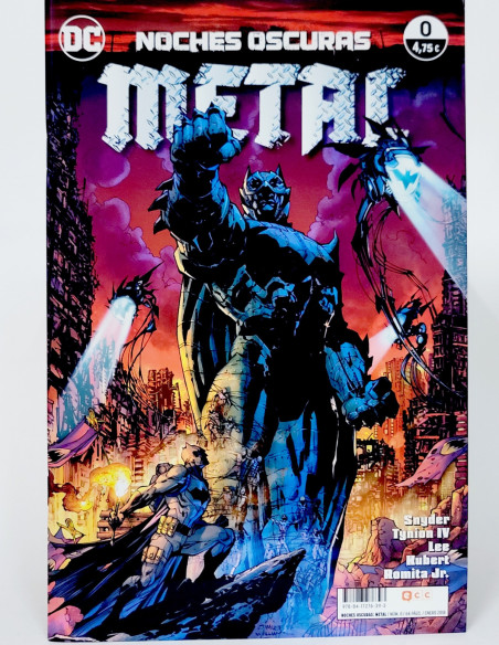 CÓMIC DE KIOSCO NOCHES OSCURAS METAL 0 DC ECC GRAPA