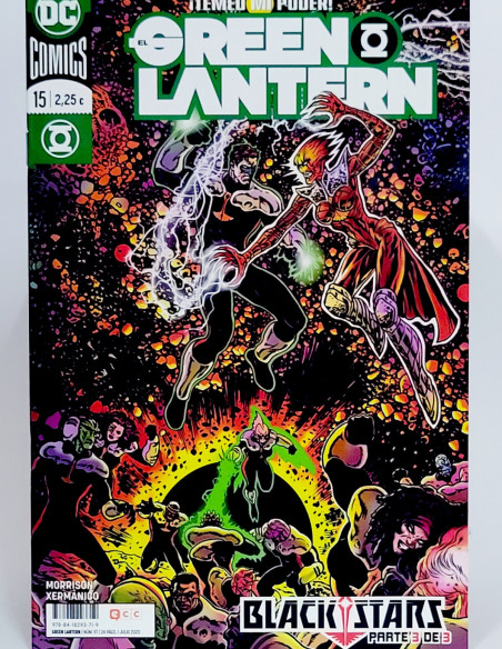 CÓMIC DE KIOSCO HAL JORDAN GREEN LANTER 15 DC 97 ECC GRAPA