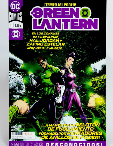 CÓMIC DE KIOSCO HAL JORDAN GREEN LANTER 11 DC 93 ECC GRAPA