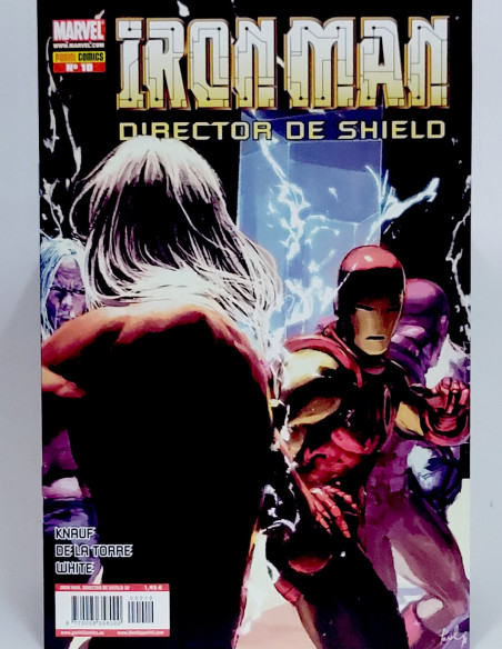 CÓMIC DE KIOSCO REINADO OSCURO IRON MAN DIRECTOR DE SHIELD 10 PANINI MARVEL GRAPA
