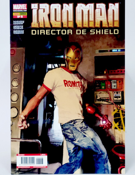 CÓMIC DE KIOSCO REINADO OSCURO IRON MAN DIRECTOR DE SHIELD 8 PANINI MARVEL GRAPA