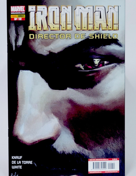 CÓMIC DE KIOSCO REINADO OSCURO IRON MAN DIRECTOR DE SHIELD 12 PANINI MARVEL GRAPA