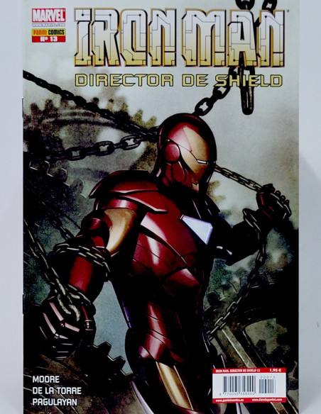 CÓMIC DE KIOSCO REINADO OSCURO IRON MAN DIRECTOR DE SHIELD 13 PANINI MARVEL GRAPA