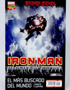 CÓMIC DE KIOSCO REINADO OSCURO IRON MAN MÁQUINA DE GUERRA...