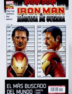CÓMIC DE KIOSCO REINADO OSCURO IRON MAN MÁQUINA DE GUERRA...