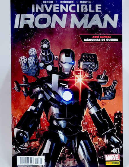 CÓMIC DE KIOSCO INVENCIBLE IRON MAN 67 VOL.2 PANINI MARVEL VOLUMEN GRAPA