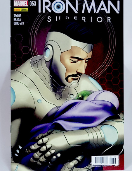 CÓMIC DE KIOSCO REINADO OSCURO IRON MAN 53 SUPERIOR VOL.2 PANINI MARVEL VOLUMEN GRAPA
