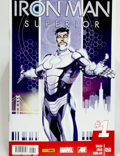 CÓMIC DE KIOSCO REINADO OSCURO IRON MAN 50 SUPERIOR VOL.2...