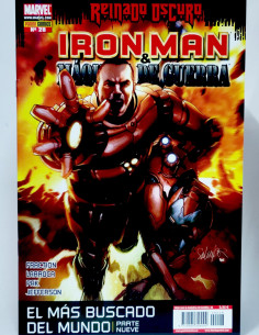 CÓMIC DE KIOSCO REINADO OSCURO IRON MAN MÁQUINA DE GUERRA...