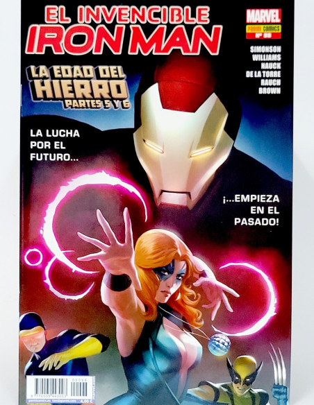 CÓMIC DE KIOSCO EL INVENCIBLE IRON MAN 98 VOL.2 PANINI MARVEL VOLUMEN GRAPA