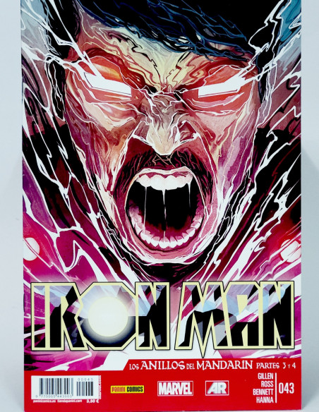 CÓMIC EL INVENCIBLE IRON MAN 43 VOL.2 PANINI MARVEL VOLUMEN GRAPA