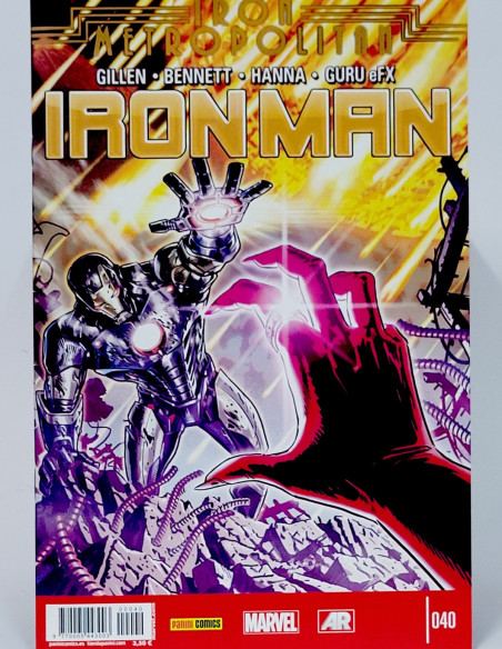 CÓMIC EL INVENCIBLE IRON MAN 40 VOL.2 PANINI MARVEL VOLUMEN GRAPA