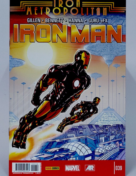 CÓMIC EL INVENCIBLE IRON MAN 39 VOL.2 PANINI MARVEL VOLUMEN GRAPA
