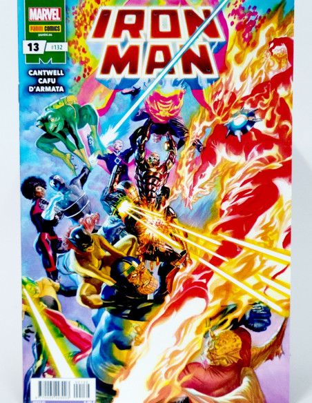 CÓMIC EL INVENCIBLE IRON MAN 132 VOL.2 PANINI 13 MARVEL VOLUMEN GRAPA
