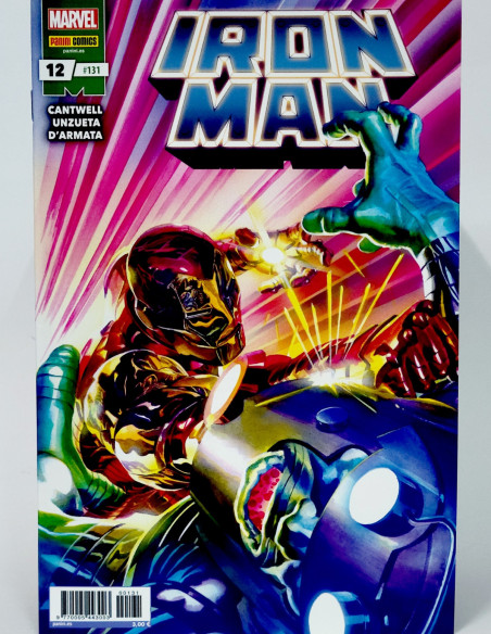 CÓMIC DE KIOSCO EL INVENCIBLE IRON MAN 131 VOL.2 PANINI 12 MARVEL VOLUMEN GRAPA