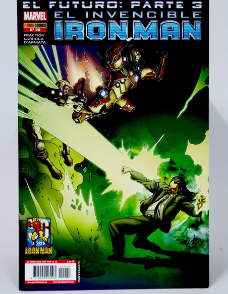 CÓMIC DE KIOSCO EL INVENCIBLE IRON MAN 26 VOL.2 PANINI MARVEL VOLUMEN GRAPA