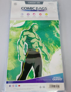 ULTIMATE GUARD COMIC BAGS CURRENT SIZE SOLAPA ADHESIVA...