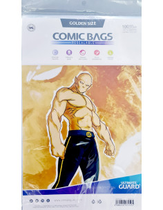 ULTIMATE GUARD COMIC BAGS SOLAPA ADHESIVA GOLDEN SIZE...