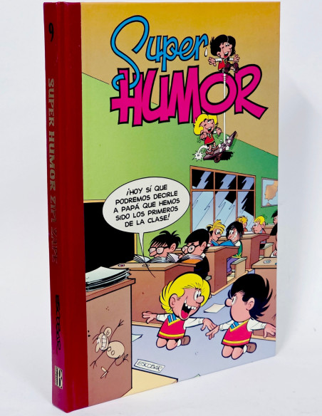 CÓMIC EXCELENTE SUPER HUMOR ZIPI Y ZAPE 9 PRIMERA EDICION EDICIONES B TAPA DURA