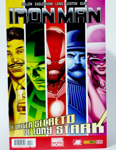 CÓMIC DE KIOSCO EL INVENCIBLE IRON MAN 33 VOL.2 PANINI...
