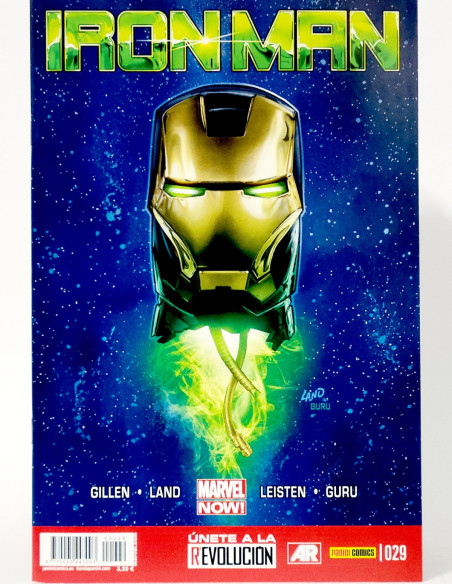 CÓMIC DE KIOSCO EL INVENCIBLE IRON MAN 29 VOL.2 PANINI MARVEL VOLUMEN GRAPA