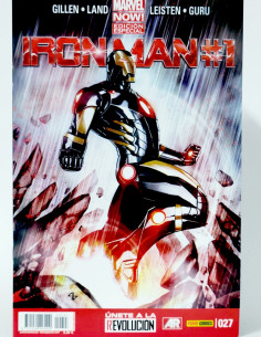 CÓMIC DE KIOSCO EL INVENCIBLE IRON MAN 27 EDICIÓN...
