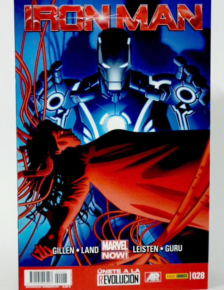 CÓMIC DE KIOSCO EL INVENCIBLE IRON MAN 28 VOL.2 PANINI MARVEL VOLUMEN GRAPA