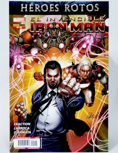 CÓMIC DE KIOSCO EL INVENCIBLE IRON MAN 19 HEROES ROTOS...