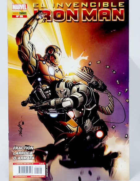 CÓMIC DE KIOSCO EL INVENCIBLE IRON MAN 20 VOL.2 PANINI MARVEL VOLUMEN GRAPA