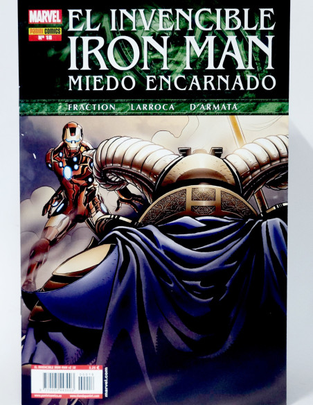 CÓMIC DE KIOSCO EL INVENCIBLE IRON MAN MIEDO ENCARNADO 18 VOL.2 PANINI MARVEL VOLUMEN GRAPA