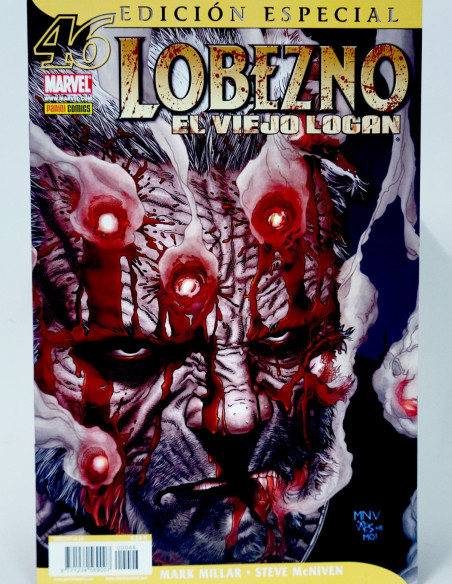 CÓMIC DE KIOSCO LOBEZNO EL VIEJO LOGAN 46 EDICIÓN ESPECIAL PANINI VOL.4 MARVEL VOLUMEN GRAPA