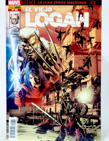 CÓMIC DE KIOSCO LOBEZNO EL VIEJO LOGAN 89 PANINI VOL.5 MARVEL VOLUMEN GRAPA