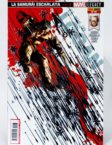 CÓMIC DE KIOSCO LOBEZNO EL VIEJO LOGAN 87 PANINI VOL.5 MARVEL VOLUMEN GRAPA