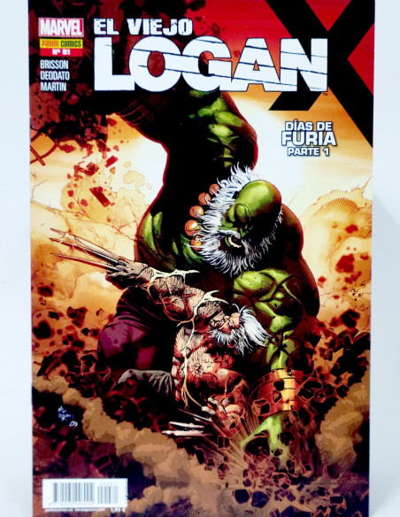 CÓMIC DE KIOSCO LOBEZNO EL VIEJO LOGAN 81 PANINI VOL.5 MARVEL VOLUMEN GRAPA