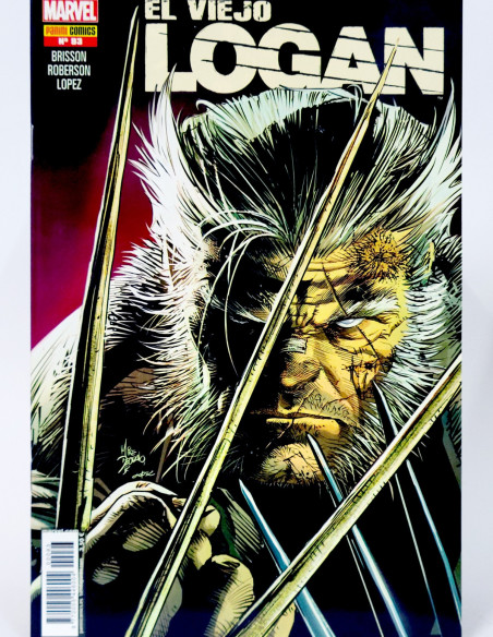 CÓMIC DE KIOSCO LOBEZNO EL VIEJO LOGAN 93 PANINI VOL.5 MARVEL VOLUMEN GRAPA