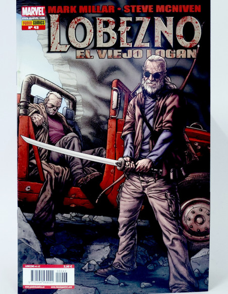 CÓMIC DE KIOSCO LOBEZNO EL VIEJO LOGAN 43 PANINI VOL.4 MARVEL VOLUMEN GRAPA