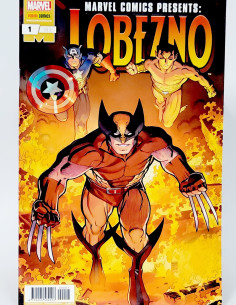 CÓMIC DE KIOSCO MARVEL COMICS PRESENTS LOBEZNO 1 PANINI...