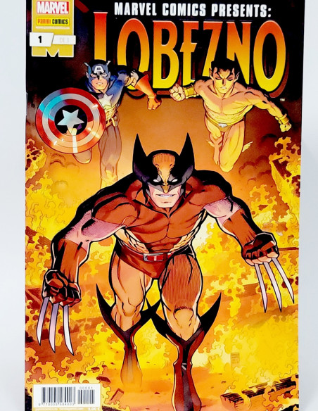 CÓMIC DE KIOSCO MARVEL COMICS PRESENTS LOBEZNO 1 PANINI MARVEL GRAPA