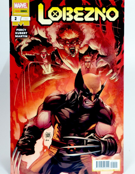 CÓMIC DE KIOSCO LOBEZNO 102 PANINI 2 VOL.8 MARVEL VOLUMEN GRAPA
