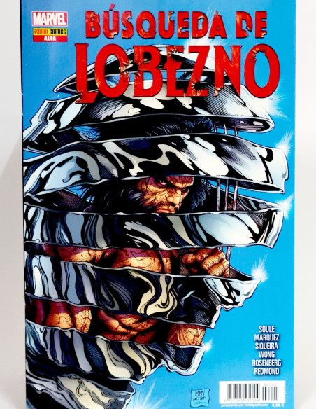 CÓMIC DE KIOSCO BÚSQUEDA DE LOBEZNO ALFA PANINI MARVEL GRAPA